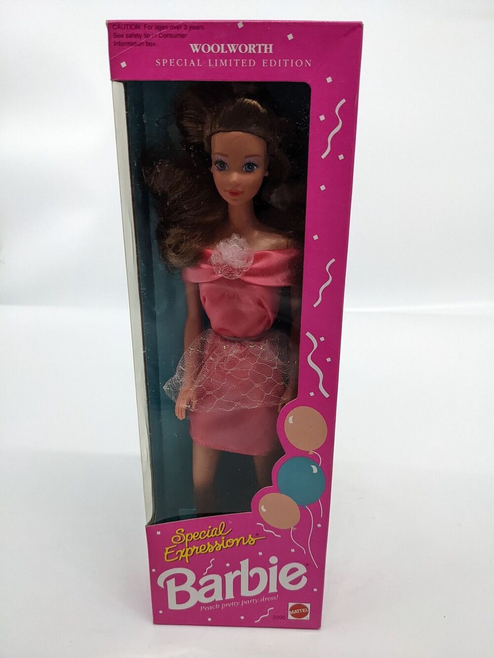 Barbie - Special Expression Barbie Doll - Woolworth Special Edition #3200 1992